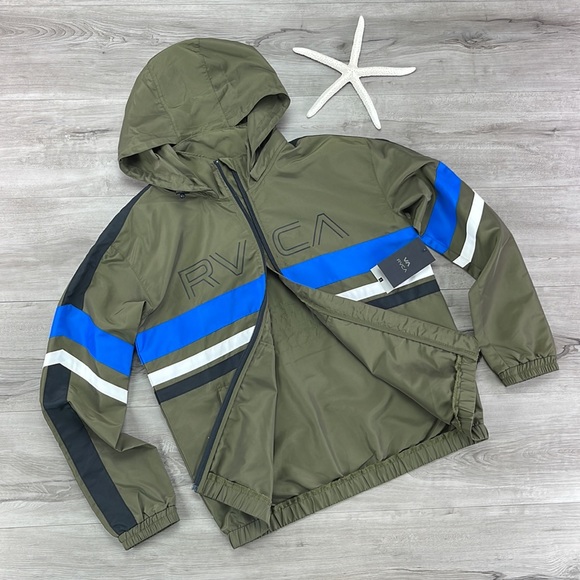 🌴🔆RVCA- VA TEAM Windbreaker JACKET🔆🌴 - Picture 14 of 15